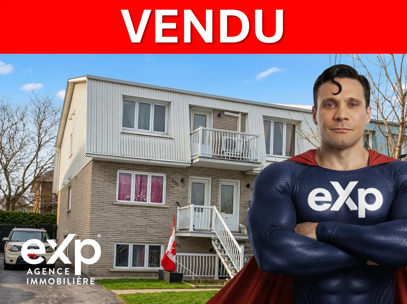 Vendu — 551-555 Lalonde